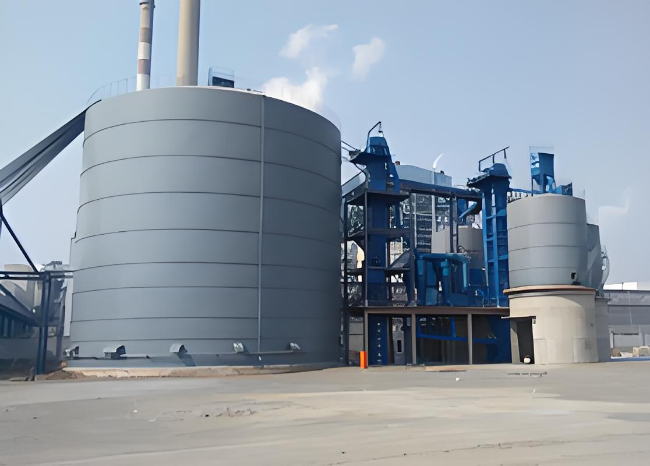 乌马河1万吨钢板仓